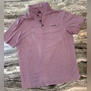 Travis Mathew Golf Polo Shirt Short Sleeve Mens Size Large